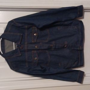 BLUE jeans jacket